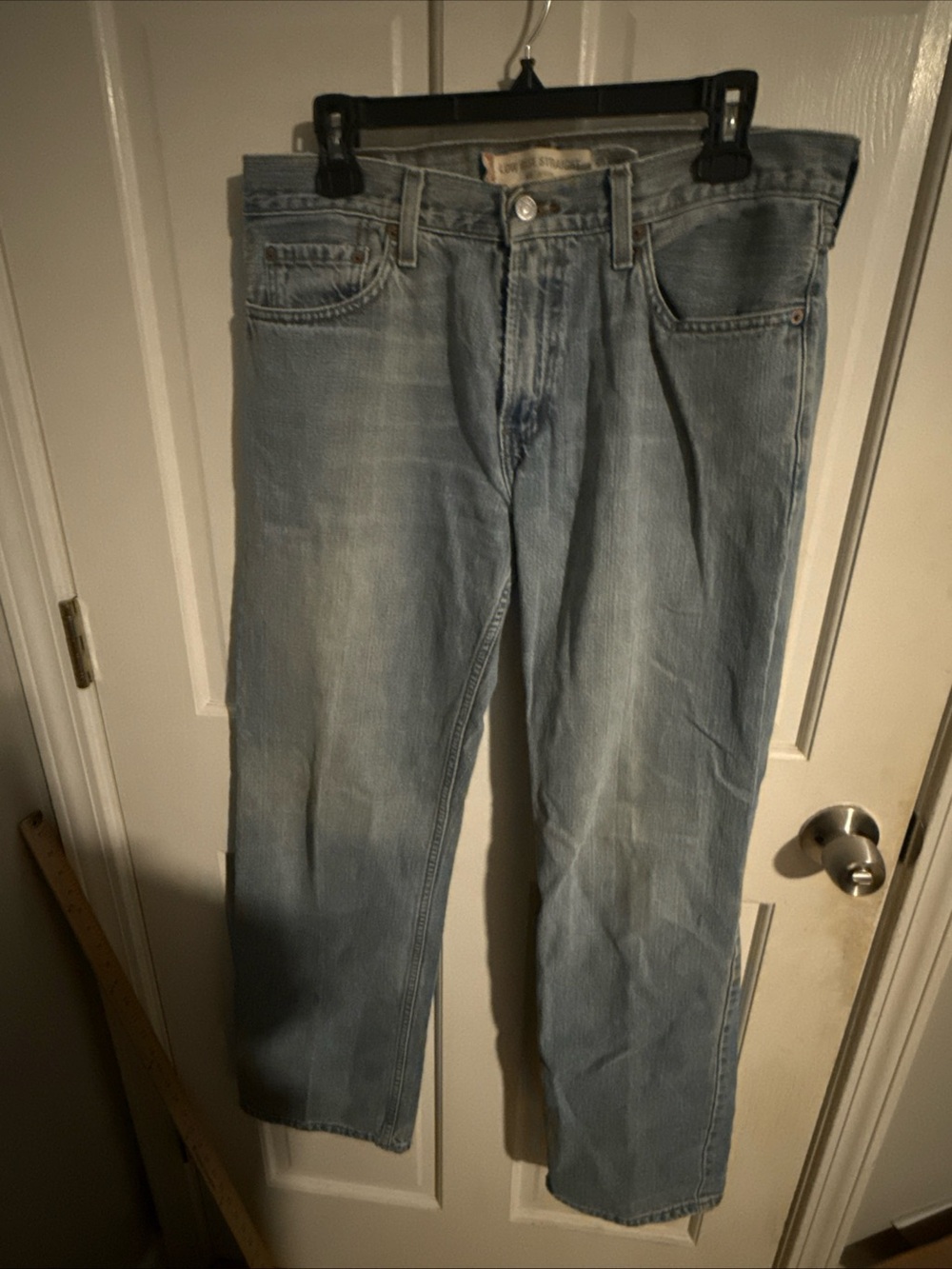 Levi's Light Blue Straight Leg Jeans